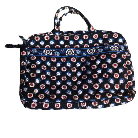 Vera Bradley Bags Vera Bradley Owl Black Floral Laptop Computer